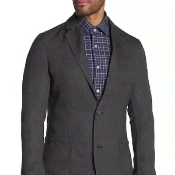 NWT Report Collection Pin Dot Woven Blazer - Picture 1 of 10